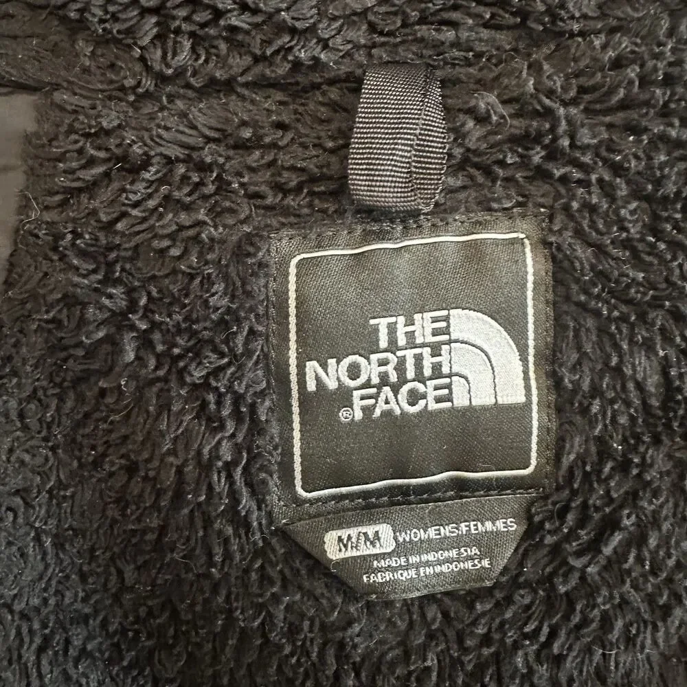 The North Face HyVent Womens Black Hooded Rain Jacket Size M - Picture 6 of 10